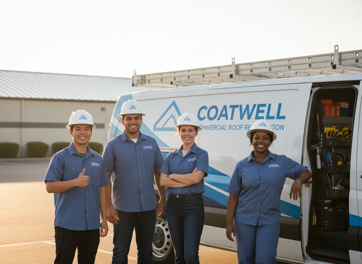 Commercial roof coating company in Sarah Ann, WV